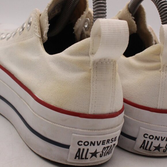 Converse Chuck Taylor All Star Women's Size 6.5 White Low Top Sneaker 563457F - Picture 12 of 12